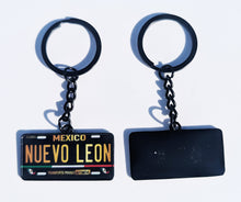 Load image into Gallery viewer, Nuevo Leon Metal Keychain Souvenir Keyring Mexican Pride Mexico State llavero
