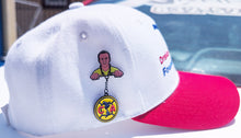 Load image into Gallery viewer, America Cuautemoc Pin Chain For Caps And Clothing Enamel Badge Mexican Flag Brooches backpack Embellishments Aguilas del America Mexico Soccer
