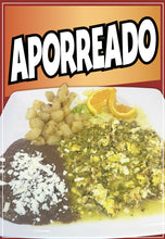 Load image into Gallery viewer, Aporreado Decal Window Sticker Mexican Food Truck Concession Vinyl Restaurant
