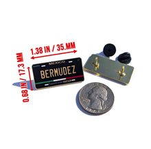 Load image into Gallery viewer, Bermudez Pin For Caps And Clothing Enamel Badge Mexican Flag Pin Bermudez Mexico Pin
