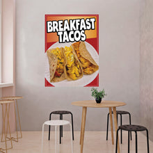 Load image into Gallery viewer, Breakfast Tacos Decal Window Sticker Mexican Food Truck Concession Vinyl Restaurant #3
