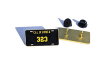 Load image into Gallery viewer, California 323 Pin For Caps And Clothing Enamel Badge California Car Plate Pin California USA License Plate
