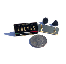 Load image into Gallery viewer, Cuevas Pin For Caps And Clothing Enamel Badge Mexican Flag Pin Cuevas Mexico Pin
