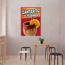 Load image into Gallery viewer, Cantarito de Tequila Sign Decal Window Sticker Truck Concession Vinyl Restaurant  Cantarito sticker #2
