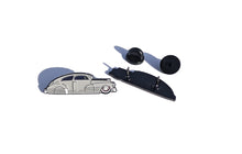 Load image into Gallery viewer, Classic Car Grey 1940 Pin For Caps And Clothing Enamel Badge Gray Car Pin Old
