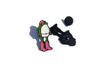 Load image into Gallery viewer, Cowgirl Frog Pin For Caps And Clothing Enamel Badge Frog Brooches Western backpack Embellishments
