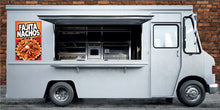 Load image into Gallery viewer, Fajta Nachos Decal Window Sticker Mexican Food Truck Sign Concession Vinyl Restaurant Comida Mexicana
