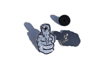 Load image into Gallery viewer, Firearm on Hand Pointing Pin For Caps And Clothing Enamel Badge
