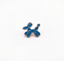 Load image into Gallery viewer, Balloon Dog Pin For Caps And Clothing Enamel Badge Blue Dog Animal Brooches backpack Embellishments
