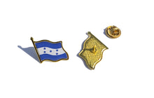 Load image into Gallery viewer, Honduran Flag Pin For Caps And Clothing Enamel Badge Pin Bandera Hondurena Honduras Catracho Pride (Copy)
