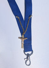 Load image into Gallery viewer, Jesus Pin Chain For Caps And Clothing Enamel Badge Jesus on cross Brooches backpack Embellishments Christian Faith
