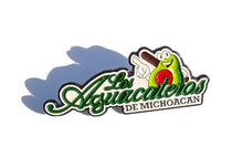 Load image into Gallery viewer, Los Aguacateros de Michoacan Pin For Caps And Clothing Enamel Badge Mexican Pi Michoacan MICH Aguacate
