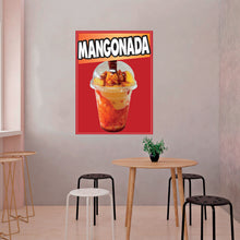 Load image into Gallery viewer, Mangonada Sticker Window Decal Truck Concession Vinyl Restaurant Wall poster Mangonada Sign #2
