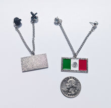 Load image into Gallery viewer, Mexico Flag Pin Chain For Caps And Clothing Enamel Badge Mexican Flag Brooches backpack Embellishments Mexicano
