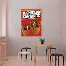 Load image into Gallery viewer, Michelada Cantarito Decal Window Sticker Mexican Food Truck Concession Vinyl Restaurant Mexican drink Image Sticker Beer Mix
