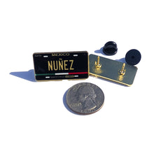 Load image into Gallery viewer, Nunez Pin For Caps And Clothing Enamel Badge Mexican Flag Pin Nuñez Mexico Pin
