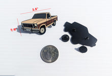 Load image into Gallery viewer, Pin Brown Truck For Caps Clothing Enamel Badge Pick Up Truck Pin Trucking pins F150
