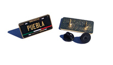 Load image into Gallery viewer, Pin Puebla Car Plate Pin For Caps And Clothing Enamel Badge Pin PUE Mexico
