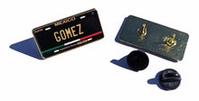 Load image into Gallery viewer, Pin Gomez Car Plate Pin For Caps And Clothing Enamel Badge Pin Gomez Mexican Plate Pin
