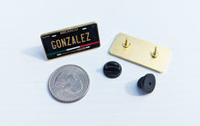 Load image into Gallery viewer, Pin Gonzalez Pin For Caps And Clothing Enamel Badge Pin Gonzalez Mexican Letters Pin Mexican Flag Pin
