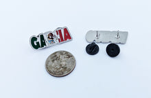 Load image into Gallery viewer, Pin Garcia Pin For Caps And Clothing Enamel Badge Pin Garcia Mexican Letters Pin Mexican Flag Pin
