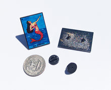 Load image into Gallery viewer, La Sirena Pin For Caps And Clothing Enamel Badge Pin Loteria Pin Mexico Pin Mexican Pin Polaca Game Pin Trucking Pin Mermaid Pin
