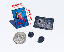 Load image into Gallery viewer, La Sirena Pin For Caps And Clothing Enamel Badge Pin Loteria Pin Mexico Pin Mexican Pin Polaca Game Pin Trucking Pin Mermaid Pin
