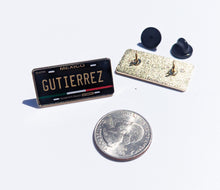 Load image into Gallery viewer, Gutierrez Pin For Caps And Clothing Enamel Badge Pin Mexican Pin Mexican Flag Pin Gutierrez
