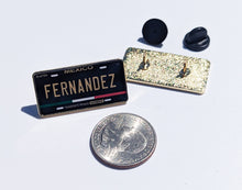 Load image into Gallery viewer, Fernandez Pin For Caps And Clothing Enamel Badge Pin Mexican Pin Mexican Flag Pin Fernandez
