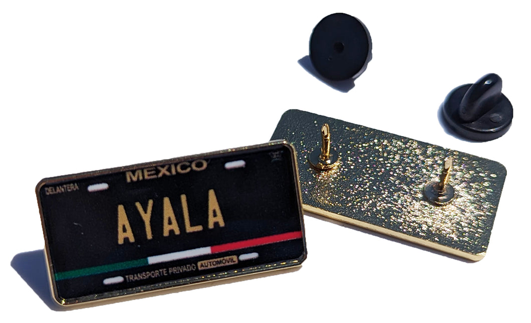 Ayala Pin For Caps And Clothing Enamel Badge Pin Mexican Pin Mexican Flag Pin Ayala