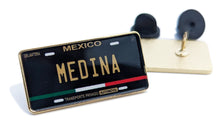 Load image into Gallery viewer, Medina Pin For Caps And Clothing Enamel Badge Pin Mexican Pin Mexican Flag Pin Medina Mexico Pin Hispanic Pin
