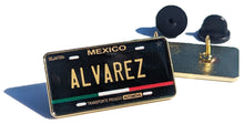 Load image into Gallery viewer, Alvarez Pin For Caps And Clothing Enamel Badge Pin Mexican Pin Mexican Flag Pin Alvarez Mexico Pin Hispanic Pin
