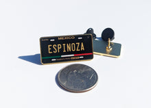 Load image into Gallery viewer, Espinoza Pin For Caps And Clothing Enamel Badge Pin Mexican Pin Mexican Flag Pin Espinoza Mexico Pin Hispanic Pin
