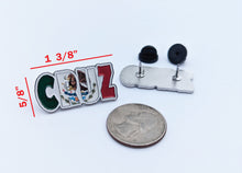 Load image into Gallery viewer, Pin Cruz Pin For Caps And Clothing Enamel Badge Pin Cruz Mexican Letters Pin Mexican Flag Pin  Latino Pin Mexico Pin
