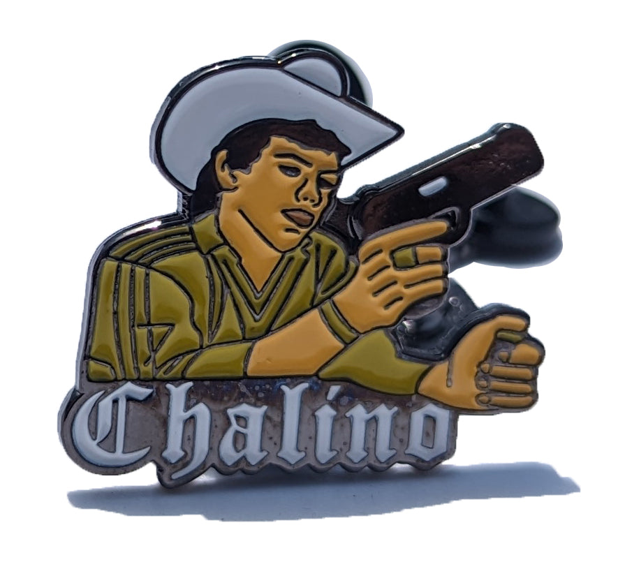 Chalino Sanchez Pin For Caps And Clothing Enamel Badge Pin Chalino Mexico plate Pin Mexican Pin Mexico Pin