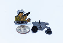 Load image into Gallery viewer, Chalino Sanchez Pin For Caps And Clothing Enamel Badge Pin Chalino Mexico plate Pin Mexican Pin Mexico Pin
