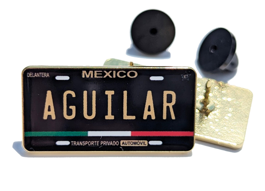 Aguilar Pin For Caps And Clothing Enamel Badge Pin Mexican Pin Mexican Flag Pin Aguilar Mexico Pin Hispanic Pin