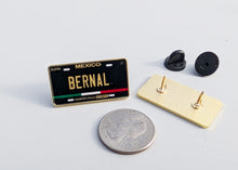 Load image into Gallery viewer, Bernal Pin For Caps And Clothing Enamel Badge Pin Mexican Pin Mexican Flag Pin Bernal Mexico Pin Hispanic Pin
