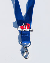 Load image into Gallery viewer, Pin Red 18 Wheeler for Caps Clothing Enamel Badge Pin Red trailer pin
