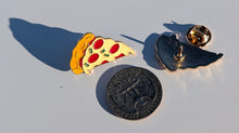 Load image into Gallery viewer, Pin pizza pepperoni Pin for Caps Clothing Enamel Badge Pin Pizza Pin Cheese Pin
