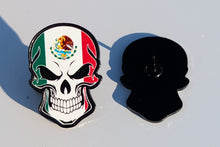 Load image into Gallery viewer, Pin Mexican Flag Skull Pin for Caps Clothing Enamel Badge Pin Calavera Pin
