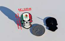 Load image into Gallery viewer, Pin Mexican Flag Skull Pin for Caps Clothing Enamel Badge Pin Calavera Pin
