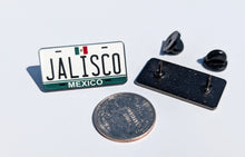 Load image into Gallery viewer, Jalisco Car Plate Pin For Caps And Clothing Enamel Badge Pin JAL Original Mexico plate Mexican #2
