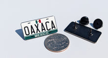Load image into Gallery viewer, Oaxaca Car Plate Pin For Caps And Clothing Enamel Badge Pin OAX Original Mexico plate Mexican
