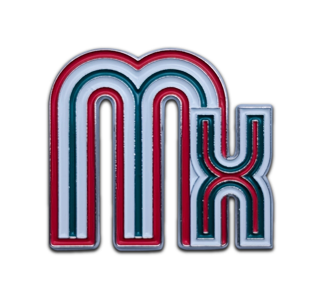 Pin Mx MexicoPin For Caps And Clothing Enamel Badge Pin M Baseball Mexican Pin MX