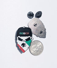 Load image into Gallery viewer, Pin Mexican Flag Skull Pin for Caps Clothing Enamel Badge Pin Calavera Pin #2
