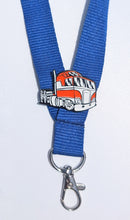Load image into Gallery viewer, Pin Orange 18 Wheeler for Caps Clothing Enamel Badge Pin Red trailer Box Truck
