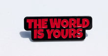 Load image into Gallery viewer, Pin The World is yours Hand for Caps Clothing Enamel Badge Pin The World is yours
