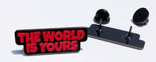 Load image into Gallery viewer, Pin The World is yours Hand for Caps Clothing Enamel Badge Pin The World is yours
