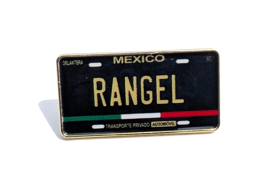 Rangel  Pin For Caps And Clothing Enamel Badge Mexican Flag Pin Rangel  Mexico Pin